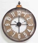Wall Clock Old with Handle 60*6*73,5cm Glass Cover