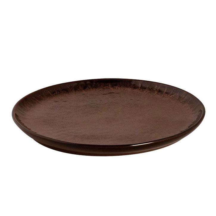 GGM Gastro | (6 stuks) BAMA COPPER - Bord - plat - Ø 210mm -, Huis en Inrichting, Keuken | Servies, Effen, Nieuw, Bord(en), Verzenden