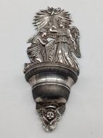Wijwatervat - Argento Antico Punzone del Regno Lombardo, Antiek en Kunst