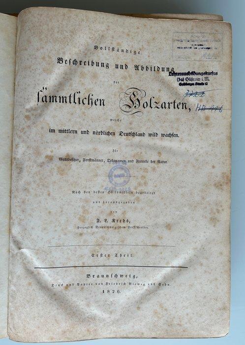 F. L. Krebs - Vollständige Beschreibung und Abbildung der, Antiek en Kunst, Antiek | Boeken en Bijbels