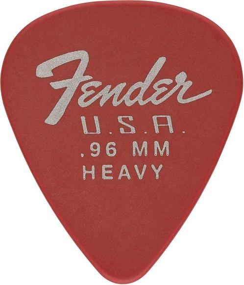 Fender Dura-Tone 0.96 HeavyFiesta Red plectrum, Muziek en Instrumenten, Instrumenten | Toebehoren, Verzenden