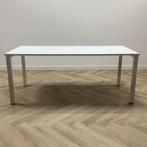 Kinnarps kantinetafel 180x80 cm, wit - Gratis Bezorging, Ophalen of Verzenden, Gebruikt, Bureau