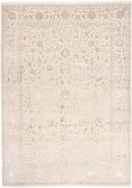 Tabriz Wool & Silk Carpet with Contemporary Design -, Nieuw