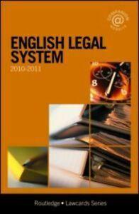 Lawcards series: English legal system (Paperback), Boeken, Taal | Engels, Gelezen, Verzenden