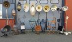 Antieke Retro vintage industriele vloerlampen staande lampen
