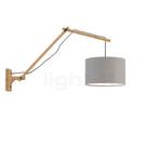 Good & Mojo Andes Wandlamp met arm, natuur/lichtgrijs, ø¸3, Huis en Inrichting, Lampen | Wandlampen, Verzenden, Nieuw