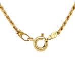 Gouden koord collier 14 krt, Sieraden, Tassen en Uiterlijk, Kettingen, Ophalen of Verzenden, Nieuw