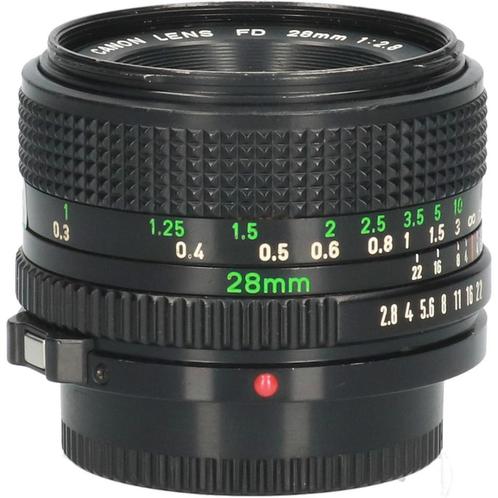 Tweedehands Canon 28mm f/2.8 FD CM3186, Audio, Tv en Foto, Fotografie | Lenzen en Objectieven, Groothoeklens, Gebruikt, Ophalen of Verzenden