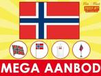 Noorse vlaggen - vlaggen Noorwegen binnen 24 uur geleverd, Nieuw, Ophalen of Verzenden