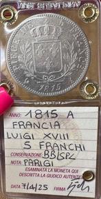Frankrijk. Louis XVIII. 5 Francs 1815-A, Paris (Zonder