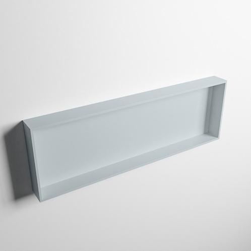 MONDIAZ EASY Nis 89,5x29,5cm in solid surface kleur Clay |, Doe-het-zelf en Verbouw, Sanitair, Bad, Nieuw, Ophalen of Verzenden