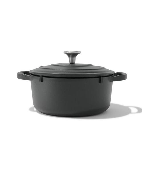 HEMA Braadpan Ø24cm Lyon gietijzer PFAS-vrij, Huis en Inrichting, Keuken | Potten en Pannen, Nieuw, Verzenden