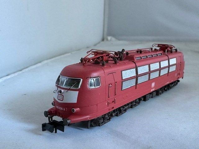 Minitrix N - 16344 - Modeltrein (1) - Elektrische locomotief, Hobby en Vrije tijd, Modeltreinen | N-Spoor