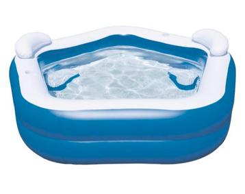 Bestway - Vijfhoekig Familiezwembad - 213x207x69 cm beschikbaar voor biedingen