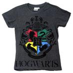 Harry Potter Hogwarts Kids T-Shirt Donkergrijs - Officiële, Verzenden, Nieuw