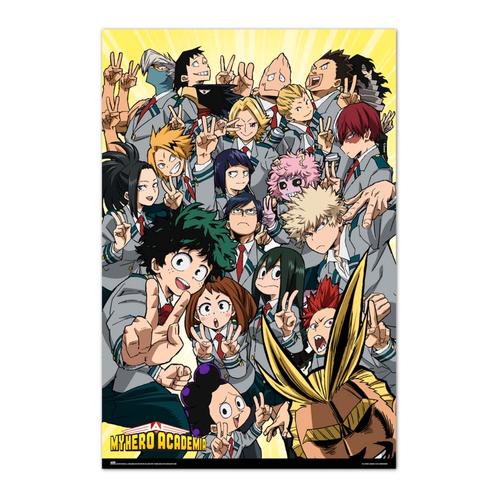 Poster My hero Academia UA Class 1-A 61x91,5cm, Verzamelen, Posters, Nieuw, A1 t/m A3, Verzenden