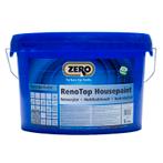 Zero RenoTop Housepaint Muurverf | 5 liter | Wit, Doe-het-zelf en Verbouw, Verf, Beits en Lak, Nieuw, Verf, 5 tot 10 liter, Wit