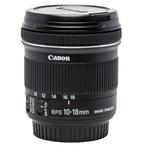 Canon EF-S 10-18mm f/4.5-5.6 IS STM met garantie, Audio, Tv en Foto, Groothoeklens, Gebruikt, Ophalen of Verzenden, Zoom