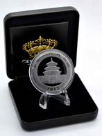 China. 10 Yuan 2012 Panda - Gold Black Empire Edition, 1 Oz