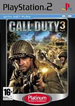 Playstation 2 Call of Duty 3, Spelcomputers en Games, Games | Sony PlayStation 2, Verzenden, Zo goed als nieuw