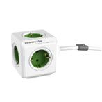 Allocacoc PowerCube Extended Groen - 1,5m, Ophalen of Verzenden, Nieuw