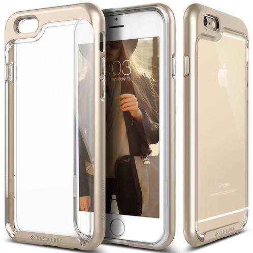 Caseology Skyfall Series iPhone 6S / 6 Plus Gold + 1 Gratis, Telecommunicatie, Mobiele telefoons | Hoesjes en Frontjes | Apple iPhone