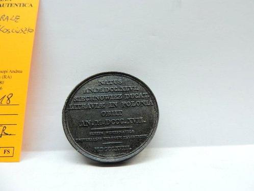 Polen. Medal 1818 Generale Thaddeus Kosciuszko (Zonder, Postzegels en Munten, Munten en Bankbiljetten | Toebehoren