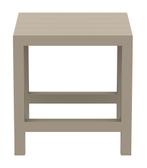 Bartafel - Vegas - Taupe - Uitschuifbaar 100/140 cm - Siesta, Verzenden, Nieuw