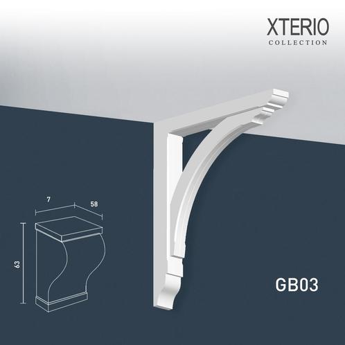 Gevel console Orac Decor GB03 XTERIO Sierelement, Doe-het-zelf en Verbouw, Plinten en Afwerking, Nieuw, Verzenden