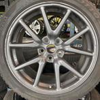 19 inch WINTER set Tesla Model 3 Chrome winterbanden, 18 inch, Gebruikt, Banden en Velgen, 235 mm