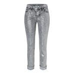 MAC • zilver coated Rich Slim jeans • 36, MAC, Verzenden, Nieuw, Grijs