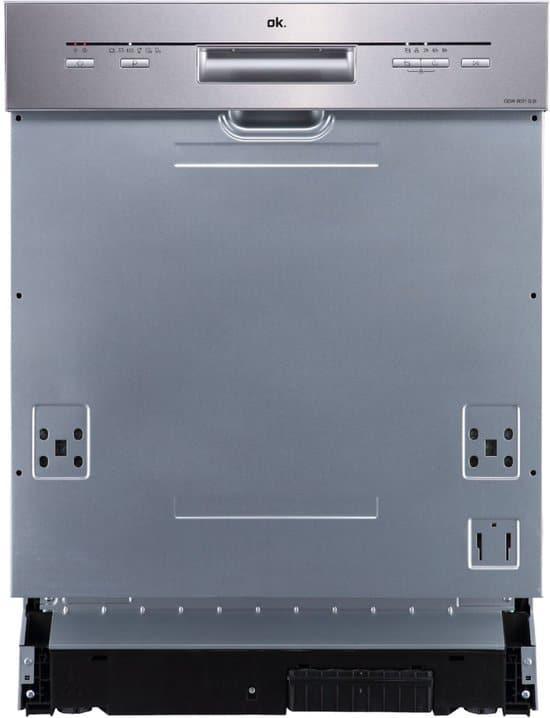 OK. ODW 6031 Inbouw vaatwasser - Half geïntegreerd - 14, Witgoed en Apparatuur, Vaatwasmachines, Verzenden