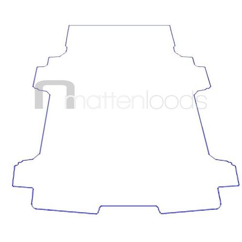 Laadvloermat rubber (traanplaat motief) Ford Transit Custom, Auto diversen, Automatten, Nieuw, Ophalen of Verzenden