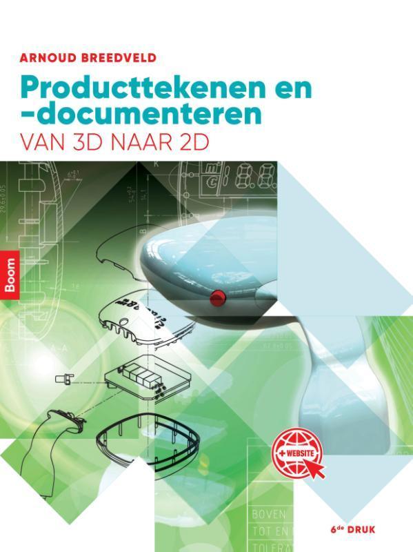 Producttekenen en -documenteren (Van 3D naar, 9789024400461, Boeken, Studieboeken en Cursussen, Zo goed als nieuw, Verzenden