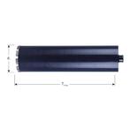 Rotec Diamantboor, M30-Aansl., Blauw, Nat, Ø126X400, Nieuw, Verzenden