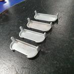 4x Bruynzeel metalen schappendragers, plankendragers, legbor, Ophalen of Verzenden, Nieuw