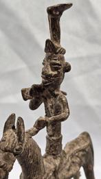 Brons ruiter beeldje - Nepal (Zonder Minimumprijs), Antiek en Kunst