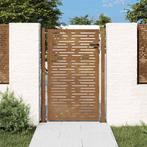 vidaXL Poort vierkant 105x130 cm cortenstaal, Verzenden, Nieuw