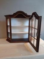 Vitrinekast - Hout - Wandkastje, Antiek en Kunst, Curiosa en Brocante