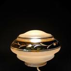 French Art Deco - Lamp - Glas, Metaal, Antiek en Kunst