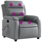 Verstelbare Massagestoel Grijs | 35% korting | Retourdeal!, Ophalen of Verzenden, Nieuw, Grijs