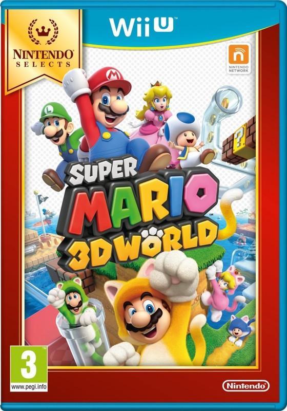 Super Mario 3D World (Nintendo Selects) (Nintendo Wii U), Spelcomputers en Games, Games | Nintendo Wii U, Gebruikt, Verzenden
