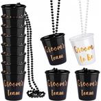 21-delige Vrijgezellenfeest XL deluxe set Groom to Be, Kleding | Heren, Trouwkleding en Trouwaccessoires, Verzenden, Zwart, Nieuw