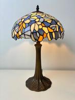 Tafellamp - Tiffany stijl “flower” lamp - glas in lood