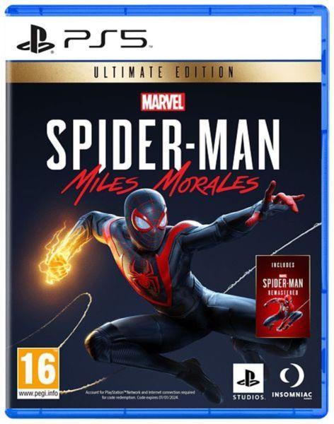 Marvels Spider-Man Miles Morales-Ultimate Edition, Spelcomputers en Games, Games | Sony PlayStation 5, Zo goed als nieuw, Ophalen of Verzenden