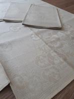 Veel antieke ongebruikte linnen handdoeken - Handdoek (5) -