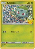 Bulbasaur 01/25 Holo MCDONALDS 25TH ANNIVERSARY PROMO, Hobby en Vrije tijd, Verzamelkaartspellen | Pokémon, Ophalen of Verzenden