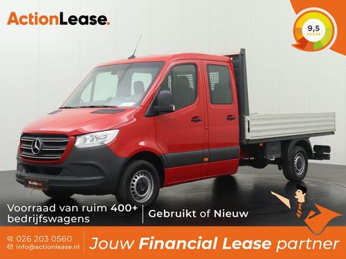 Mercedes Sprinter Open laadbak L5 H1 2021 Diesel, Auto's, Mercedes-Benz, Dealer onderhouden, Lease, Zwart, Handgeschakeld, Financial lease