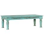 vidaXL Salontafel 110x50x34 cm massief gerecycled hout, 100 tot 150 cm, Verzenden, Nieuw, 50 tot 100 cm