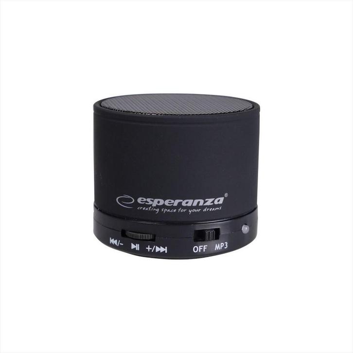Esperanza EP115K Bluetooth Speaker RITMO Zwart, Audio, Tv en Foto, Luidsprekers, Nieuw, Ophalen of Verzenden